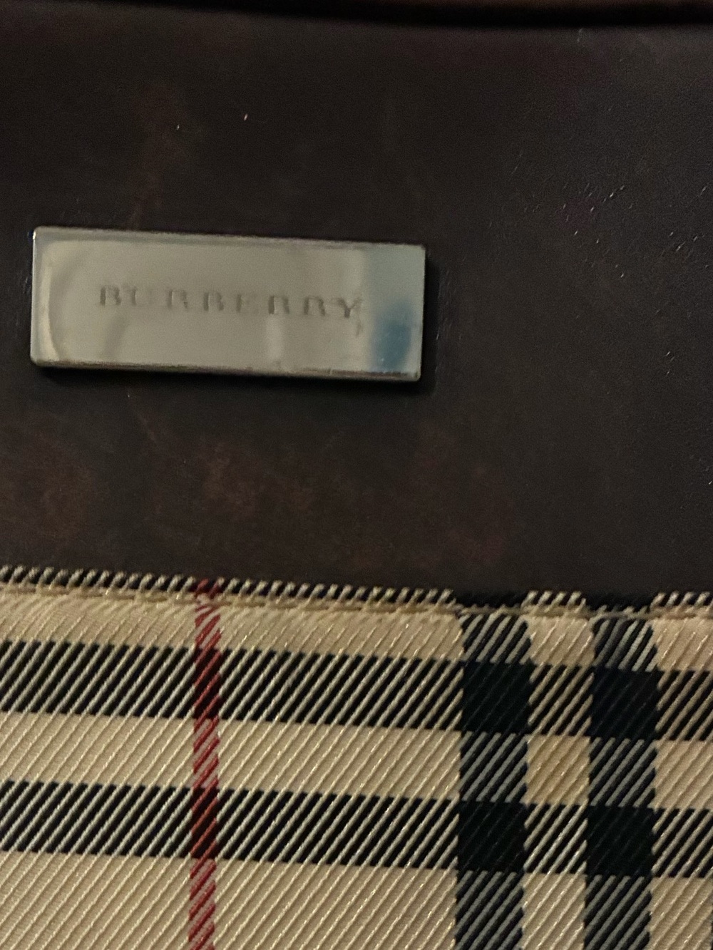 AUTHENTIC BURBERRY Crossbody Neutral Canvas Nova Check Pattern (INCLUDES COA) - Picture 16 of 16